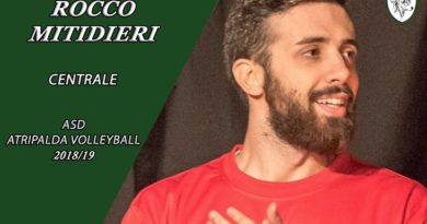 Serie B, l’Atripalda Volleyball alza il muro: Rocco Mitidieri è il nuovo centrale biancoverde Serie B, l’Atripalda Volleyball alza il muro: Rocco Mitidieri è il nuovo centrale biancoverde