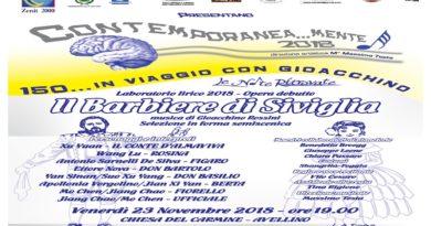 L’Associazione Zenit 2000 di Avellino presenta “Il Barbiere di Siviglia” L’Associazione Zenit 2000 di Avellino presenta “Il Barbiere di Siviglia”