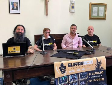 Si è tenuta oggi, a Battipaglia, la conferenza stampa di presentazione del GuitarSció ￼