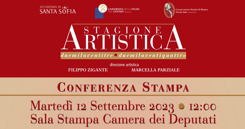 Accademia di Santa Sofia, “Note di Territori” martedì 12 settembre la  presentazione della Stagione artistica 2023-2024 – Gazzettadellirpinia