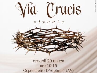 Attori professionisti e comunità: ad Ospedaletto d’Alpinolo, venerdì 29 marzo, la Via Crucis vivente