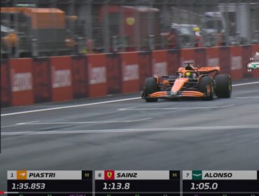 Formula 1, Shanghai sotto la pioggia Norris si prende la prima fila