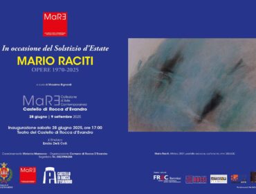 In occasione del Solstizio d’estate  MARIO RACITI Opere 1970-2025