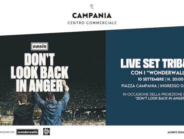 Al Centro Campania una serata dedicata agli Oasis tra musica dal vivo e grande cinema