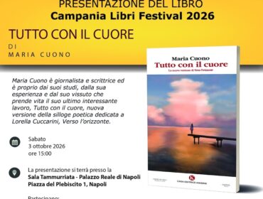 Da Roma a Napoli: il successo di “Identikit Poetico – Tutto con il cuore” sbarca al Campania Libri Festival