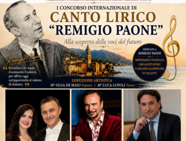 A Formia il I Concorso Internazionale di Canto Lirico “Remigio Paone”