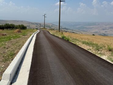 San Giorgio la Molara nuove strade e canali di scolo in località Dragonetto-Centrale