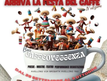 Arriva la Festa del Caffè: ad Avellino il caffè diventa arte, spettacolo e cultura