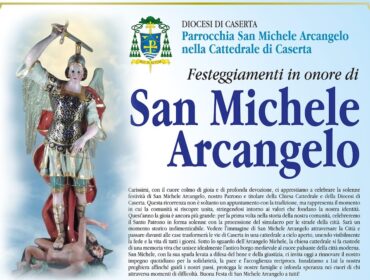 San Michele Arcangelo, tre giorni di festa a Caserta: oggi la prima processione del simulacro per le vie della città
