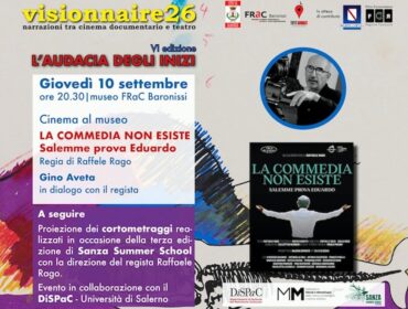 Visionnaire26, il teatro diventa comunità: a Baronissi arriva “La commedia non esiste”