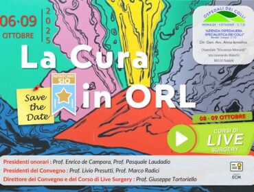 Tumori testa-collo, dal 6 al 9 ottobre al Monaldi “La cura in ORL”