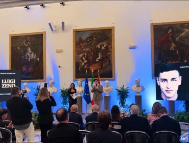 Comunicato: Luigi Zeno premiato al Campidoglio: Roma celebra il suo talento