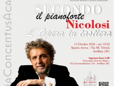 L’Opera in tastiera: il pianoforte di Francesco Nicolosi protagonista a Soni Terrae!
