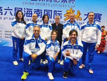 Pwka Italia protagonista in Cina con 19 medaglie alla 6ª Hainan International Wushu Competition