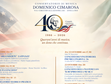 Il Conservatorio “Cimarosa” festeggia 40 anni: un ricco cartellone di eventi per il mese di ottobre