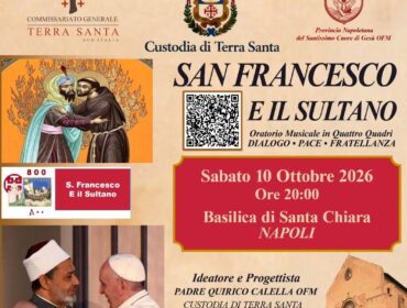 L’Opera “San Francesco e il Sultano” arriva a Napoli: a Santa Chiara un messaggio di dialogo e pace