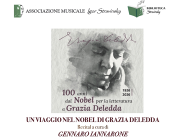 L’Associazione Stravinsky celebra Grazia Deledda: a Manocalzati un recital per i 100 anni dal Nobel