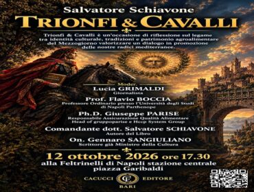 “Trionfi & Cavalli”, alla Feltrinelli di Napoli la presentazione nazionale del libro di Salvatore Schiavone